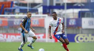 Bahia reage na Fonte Nova, empata com o Grêmio e impede triunfo gaúcho no Brasileirão