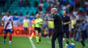Luís Castro lamenta empate do Grêmio com o Bahia: "Poderíamos ter vencido"