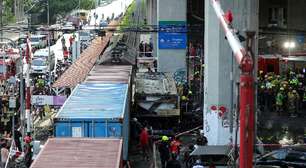 Maquinista é acusado pela polícia após acidente fatal de trem na Tailândia