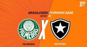 Palmeiras x Botafogo: onde assistir, escalações e arbitragem