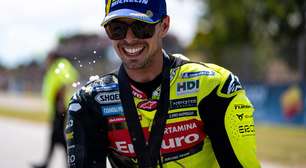 MotoGP: Fabio Di Giannantonio vence corrida caótica no GP da Catalunha