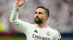 Real Madrid anuncia saída de Carvajal após 13 temporadas no clube