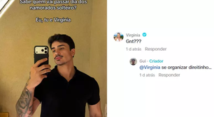 A fila andou? 'Flerte' de Virginia Fonseca em post de modelo bonitão agita a web; veja
