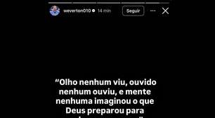 Weverton celebra convocação para a Copa: "Mente nenhuma imaginou"