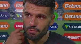 Jadson fala em "sabor amargo" após empate com Flamengo