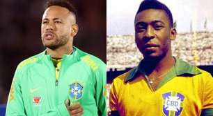 Neymar se iguala a Pelé e a outra lenda do futebol brasileiro