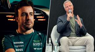 Ralf Schumacher diz a Fernando Alonso que "é hora de se aposentar", mas o espanhol responde: "você ainda me verá no paddock mesmo depois que eu parar de correr"
