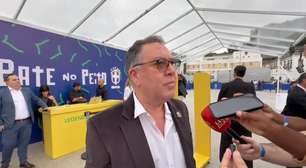 Presidente do Santos vê Neymar apto para a Copa e desconversa sobre renovação