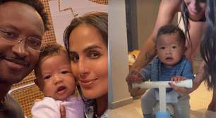 Carol Peixinho mostra filho com Thiaguinho em momento fofo com a primeira bicicleta