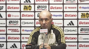 'Parece carpete de casa': Jardim ironiza gramado sintético do Athletico-PR após empate do Flamengo