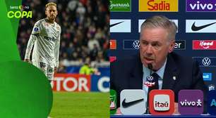 Ancelotti cita 'ambiente' e 'continuidade de jogos' ao explicar convocação de Neymar