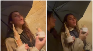 Paolla Oliveira mostra perrengue durante viagem na Itália: 'Na merda'; assista