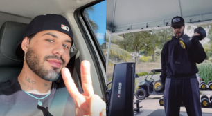 Zé Felipe ouve música sugestiva após polêmica com foto de Virginia: 'Merece'