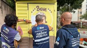 Operação na Rua São Miguel remove irregularidades e libera calçadas na Grande Tijuca