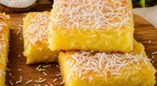 Bolo de mandioca crua com coco: fácil e irresistível