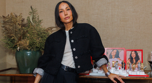 Sabrina Sato veste look clássico Chanel para lançar coleção de relógios de até R$ 499