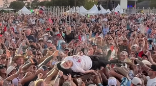 Sensacional: idosa de 99 anos se torna a pessoa mais velha a fazer crowd surfing e entra para o Guinness Book