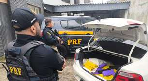 PRF prende traficante com 225 kg de maconha em Torres