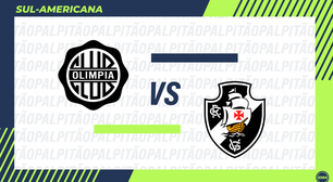 Olímpia x Vasco: prováveis escalações, onde assistir, arbitragem e palpite