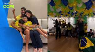 Veja a comemoração dos jogadores com suas famílias após convocação de Ancelotti