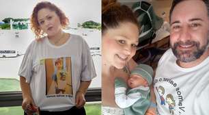 Mãe de menino morto em ataque a creche em SC se emociona com nascimento do novo filho: 'Trazendo muita luz'