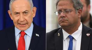 Netanyahu critica conduta de Ben-Gvir com ativistas de flotilha pró-Gaza