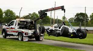 Indy 500: Pato O'Ward recorrerá a carro reserva após forte acidente nos treinos