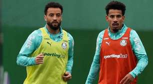 Felipe Anderson volta aos treinos após lesão e pode reforçar o Palmeiras