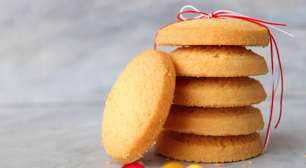 Biscoito amanteigado de leite em pó que derrete na boca