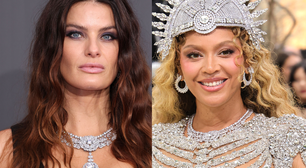 Luxuosa! Com colar de R$ 250 milhões usado por Beyoncé no MET Gala 2026, Isabeli Fontana rouba a cena no baile da amfAR em Cannes; veja fotos
