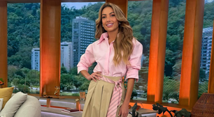 Patrícia Poeta aposta em truque fashion para inovar uso da gravata no guarda-roupa feminino