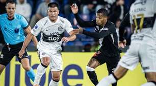 Vasco leva virada do Olimpia e se complica por vaga direta na Sul-Americana
