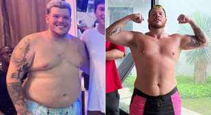 Menos 45 kg: Ferrugem mostra o seu emagrecimento; resultado impressiona