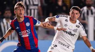 Santos volta a vacilar e tropeça em casa diante do San Lorenzo na Copa Sul-Americana