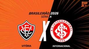 Vitória x Internacional: onde assistir, escalações e arbitragem