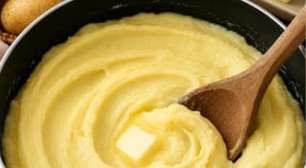 Purê de batata cremoso com alho: sabor que agrada