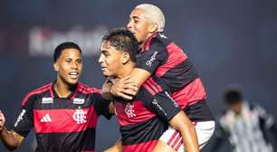 Em noite de Josmar, Flamengo bate Santos e entra no G8 do Brasileirão Sub-20