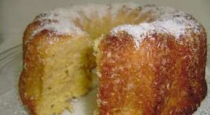 Bolo de milho flocão com leite de coco super cremoso