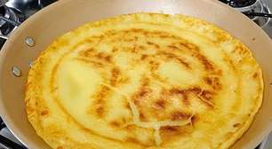 Lanche de frigideira, que é o mais rápido e prático do mundo para quando bate aquela fome