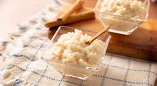 Arroz doce: 3 receitas cremosas e práticas para os dias frios