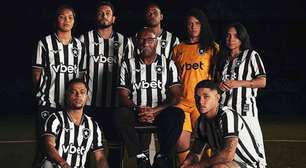 Botafogo apresenta nova coleção de uniformes para a temporada 2026/27