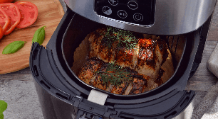 Almoço saudável: 5 receitas práticas para fazer na air fryer