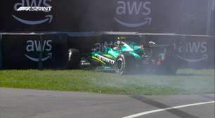 F1 2026: Alonso bate no SQ1 e provoca bandeira vermelha no GP do Canadá