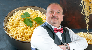 Manteiga, limão-siciliano e um truque simples: descobri com Érick Jacquin, do 'MasterChef Brasil', como deixar até o miojo muito mais gostoso