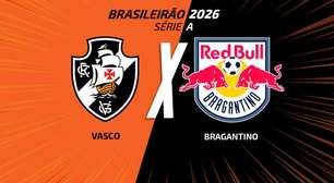 Vasco x RB Bragantino: Onde assistir, escalações e arbitragem
