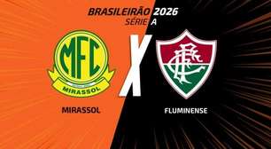 Mirassol x Fluminense, AO VIVO, com a Voz do Esporte, às 17h30