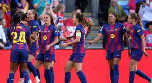 Barcelona goleia o Lyon e é campeão da Champions feminina