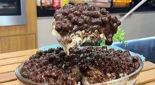 Pavê cremoso de chocolate: uma sobremesa irresistível e fácil, que vai lhe render elogios