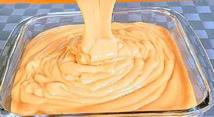 Sobremesa de 2 ingredientes: basta bater no liquidificador e levar para gelar para ter um doce delicioso