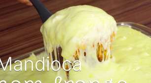 Mandioca cremosa de forno: para deixar o seu almoço com uma cremosidade irresistível